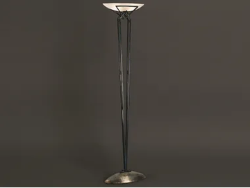 HL1071FL-2 - Glass and iron floor lamp by OFFICINACIANI - view 2