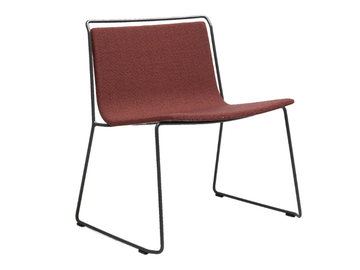 ALO XL - Stackable sled base chair by ONDARRETA - view 2
