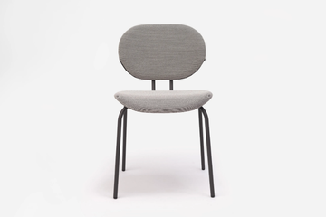 HARI - Steel chair with integrated cushion by ONDARRETA - view 3