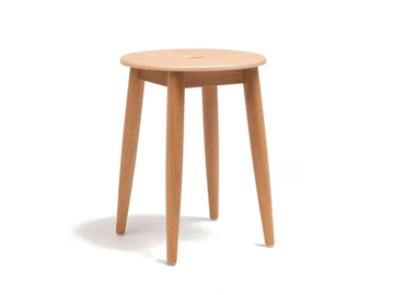 OTO 45 - Low wooden stool by ONDARRETA - view 2