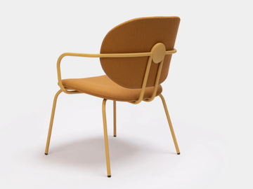 HARI XL - Chair with armrests with integrated cushion by ONDARRETA - view 2