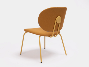 HARI XL - Steel chair with integrated cushion by ONDARRETA - view 2