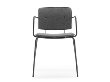 DON - Fabric chair with armrests by ONDARRETA - view 2