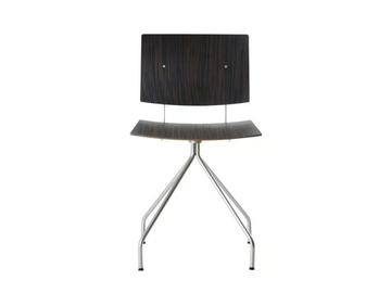 DON - Swivel trestle-based chair by ONDARRETA - view 2