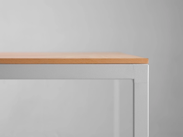 DRY 75 - Square steel table by ONDARRETA - view 3