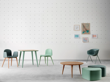 AIA - Upholstered modular fabric pouf by ONDARRETA - view 3