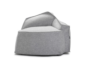 AIRBERG - Felt armchair by Offecct - view 2