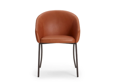 CONSIST - Upholstered leather chair by Offecct - view 3