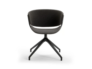 PHOENIX - Swivel trestle-based fabric chair by Offecct - view 2