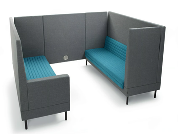 SMALLROOM SELECT - High-back fabric sofa by Offecct - view 3