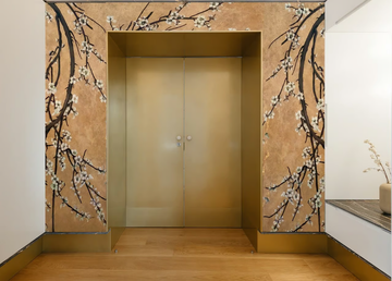 GOLDEN BLOSSOM - Indoor Kerlite® wall tiles by Officinarkitettura® - view 3