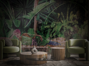 MAJORELLE JUNGLE - Wallpaper / wall tiles by Officinarkitettura® - view 2