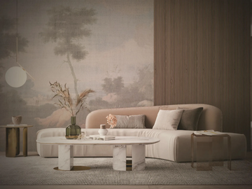 PAESAGGIO 1 COLOR - Wallpaper / wall tiles by Officinarkitettura® - view 2