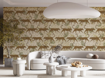 WALKING LEOPARD - Wall tiles / wallpaper by Officinarkitettura® - view 2