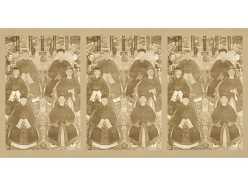 DINASTIA CINESE SEPPIA - Wallpaper / wall tiles by Officinarkitettura® - view 2