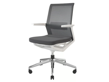 ADVANCE - Height-adjustable mesh office chair by Ofifran - view 2