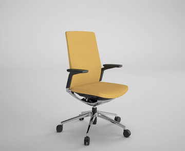 ADVANCE - Height-adjustable mesh office chair by Ofifran - view 3