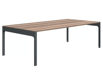 LANCE - Rectangular wood veneer meeting table by Ofifran - view 2