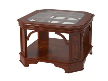 ART&MOBLE - Square wood veneer coffee table by Ofifran - view 3