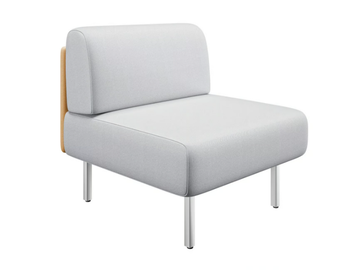 PIEM - Fabric armchair by Ofifran - view 2
