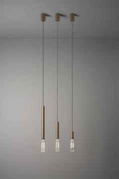 BEAM STICK GLASS - LED glass pendant lamp by Olev - view 3