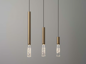 BEAM STICK GLASS - LED glass pendant lamp by Olev - view 2