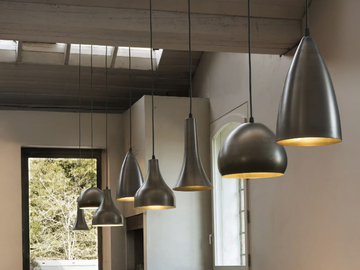 BLANCNOIR - LED metal pendant lamp by Olev - view 2