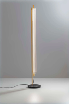 TRISEL PT - LED glass and aluminium floor lamp by Olev - view 3