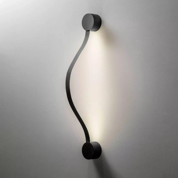 SEGMENTO - LED dimmable steel wall lamp by Olev - view 3