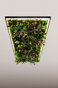 MEETING SILENCE LEAF - Acoustic office aluminium pendant lamp by Olev - view 3