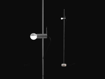 AGNOLI - 387 - Height-adjustable adjustable floor lamp by Oluce - view 2