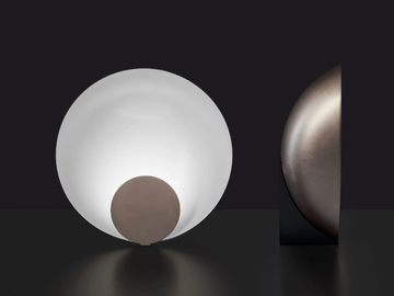 SIRO - LED metal table lamp by Oluce - view 3