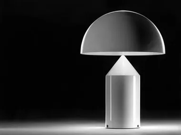 ATOLLO METAL - Aluminium table lamp by Oluce - view 2