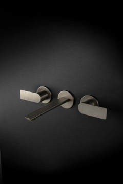 MONTECARLO 80325210 - Wall-mounted 3 hole washbasin tap by PALAZZANI - view 3