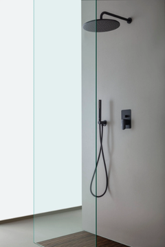 MIS 56119710 - Recessed shower mixer with diverter and plate by PALAZZANI - view 3