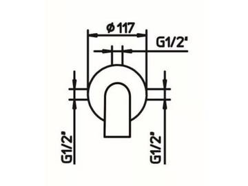 MONTECARLO 80216110 - Recessed shower mixer by PALAZZANI - view 3