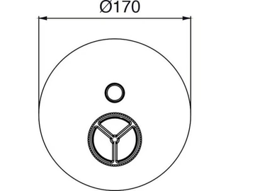 INDUSTRIAL JOB 78115310 - Recessed shower mixer with diverter by PALAZZANI - view 3