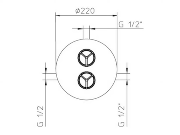 INDUSTRIAL JOB 78260410 - Thermostatic Recessed shower mixer by PALAZZANI - view 3