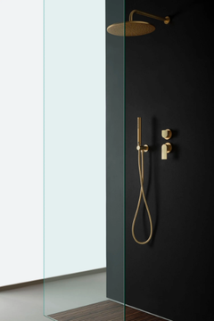 MONTECARLO 80230810 - Recessed 3 hole shower mixer with hand shower by PALAZZANI - view 3