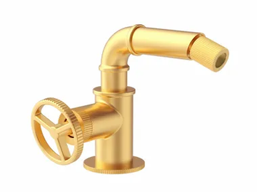 INDUSTRIAL JOB 78401110 - Countertop single handle bidet mixer by PALAZZANI - view 2
