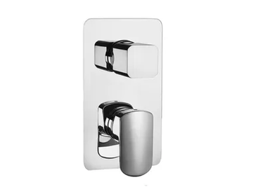 MIS 56224010 - Single handle Recessed shower mixer with diverter by PALAZZANI - view 2