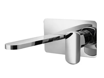 MIS 56321610 - Wall-mounted washbasin mixer with plate by PALAZZANI - view 2