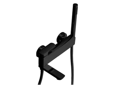 MIS 56118010 - External bathtub mixer with hand shower and flexible hose by PALAZZANI - view 2