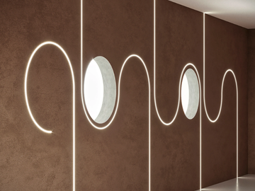 KIPS ROUND - Extruded aluminium linear lighting profile by PANZERI - view 2