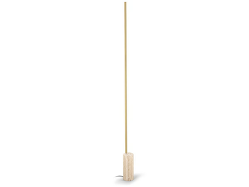HILOW LINE - LED travertine floor lamp with dimmer by PANZERI - view 3
