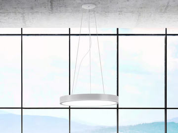 PLANET RING - LED pendant lamp by PANZERI - view 2