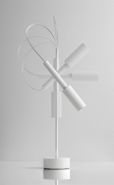 TUBINO - LED adjustable aluminium table lamp by PANZERI - view 3