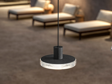 VENEXIA - LED aluminium pendant lamp by PANZERI - view 2