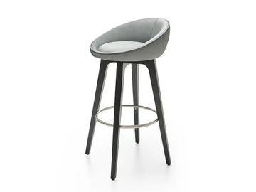 BLOOM WA - Stool with footrest by PARLA - view 2