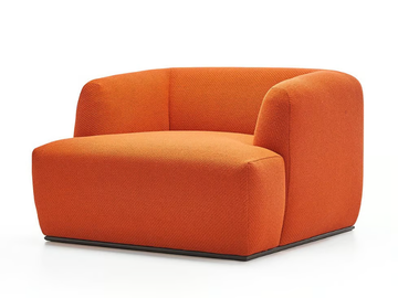 ESTIVAL - Upholstered armchair with armrests by PARLA - view 3